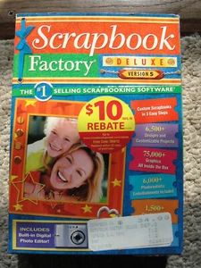Scrap Book Factory Deluxe Software V5 - New - Afbeelding 1 van 1