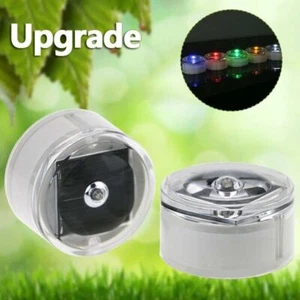 Solar LED Pathway Lights Waterproof RGB Buried Underground Lamp For Yard Decor - Picture 1 of 19