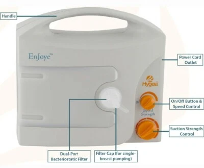 Extractor de leche Hygeia Enjoye™️ grado hospitalario nuevo con accesorios  Foto 1 de 3