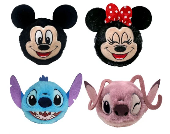 TY DISNEY BEANIE BOUNCERS SOFT BALL TOY MICKEY MINNIE MOUSE LILO & STITCH ANGEL - Image 1 of 1