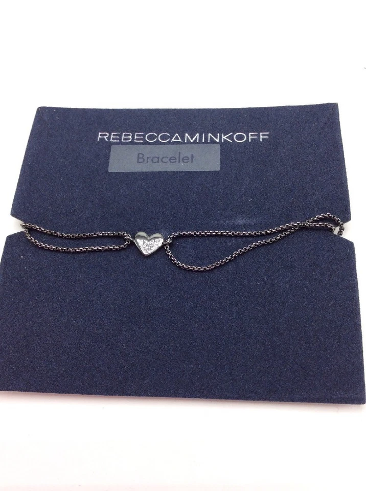 Pulsera Corazón Tono Hematita Rebecca Minkoff $38 RM35 Foto 1 de 4