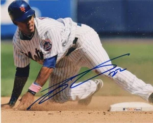 CARLOS GOMEZ NEW YORK METS SIGNED AUTOGRAPHED 8X10 PHOTO W/COA - Picture 1 of 1