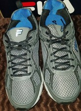 tenis fila grises hombre