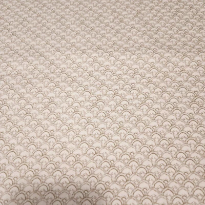 Winter Garden BTY Sarah Summers Quilting Treasures Gray Brown Taupe Shell Beige - Image 1 of 3