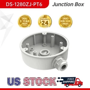 Junction Box DS-1280ZJ-PT6  For Hikvision DS-2CD2347G2-LU/2386G2-IU Camera US - Picture 1 of 5