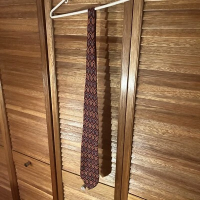 Corbata Vito by VR roja 100 % seda Foto 1 de 3