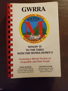 Goldwing Road Riders Association Martinville VA. Cookbook, NO DATE - Imagen 1 de 2