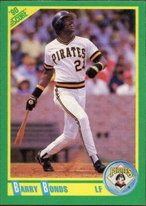 1990 Score #4 Barry Bonds NR-MT - #1387 - Picture 1 of 2