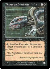 WOTC MtG Urza's Legacy Phyrexian Denouncer (C) (Foil) NM