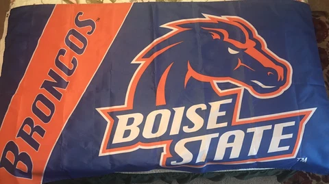 BOISE STATE BRONCOS FLAG 3'X5' BOISE STATE UNIVERSITY Cover
