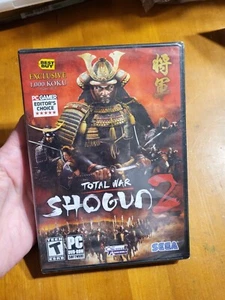 PC DVD ROM SOFTWARE Total War Shogun 2 Sega Best Buy Exclusive READ - Picture 1 of 6