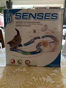More details for catit design senses super roller circuit interactive cat exercise toy