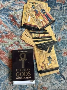 Egyptian Gods Oracle Tarot Card Deck - Picture 1 of 1