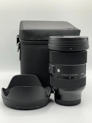 SIGMA for SONY E-MOUNT 24-70mm 1:2.8 DG DN ART LENS - 24-70 mm f/2.8 A - V GOOD - Image 1 of 4
