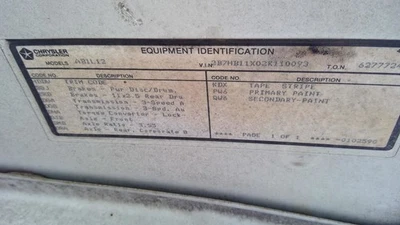 Grille Painted Fits 98-03 DODGE 1500 VAN 1101294 - Image 1 of 4