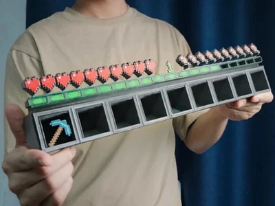 Minecraft Inventar Deko , Minecraft Regal - Bild 1 von 4