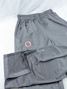Vtg Nike Team Elite Ankle Zip Shooting Pants Dazzle Men's Large Oklahoma Sooners - Picture 1 of 11