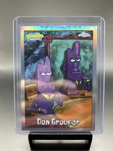 Don Grouper Topps Chrome SpongeBob Squarepants Refractors 2025 #181 - Picture 1 of 2