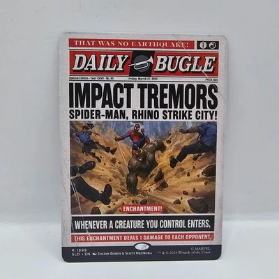 Impact Tremors NM #1999 Regular MTG Secret Lair - Image 1 of 2