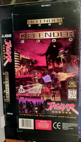 DEFENDER 2000 DISPLAY BOX Atari Jaguar- Light Damage - # 03