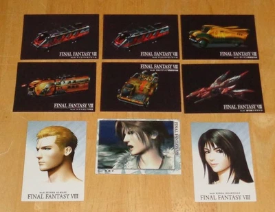 Tarjetas visuales perfectas de Final Fantasy VIII Carddass Masters - Seifer Rinoa Moomba + Foto 1 de 3