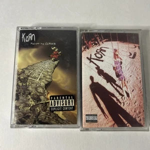 Korn Cassettes: Self Titled, And , Follow the Leader - Foto 1 di 8