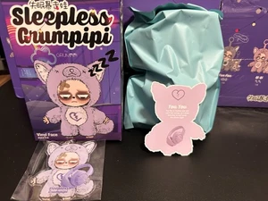 Sleepless Grumpipi Vinyl Face Plush Pendant - You You - Picture 1 of 5
