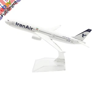1/400 16cm A330 Iran Air Airplane Model Alloy Simulation Civil Airliner Display - Picture 1 of 12
