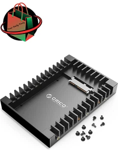 ORICO 2.5 to 3.5'' Hard Drive Adapter Converter SATA III for 7/9.5/12.5mm HDDSSD - Picture 1 of 12