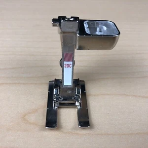 Genuine Bernina Open Toe Embroidery/Applique Foot #20C - 9mm - New Style - 4-eye - Picture 1 of 5