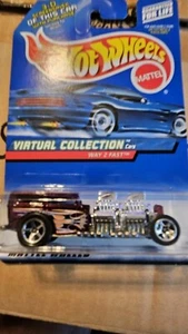2000 HOT WHEELS ''VIRTUAL COLLECTION'' #115 = WAY 2 FAST = BURGUNDY  ,0910 - Picture 1 of 3