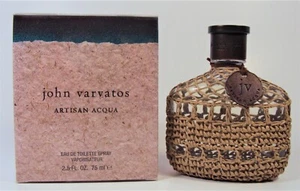 JOHN VARVATOS ARTISAN ACQUA 2.5 oz / 75 ml EDT SPRAY NEW in BOX *SEALED* - Picture 1 of 4