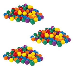 Intex 100-Pack Large Plastic Multi-Colored Fun Ballz For Ball Pits (3 Pack) - Picture 1 of 5