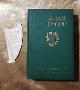 Antique The HARP OF GOD "Proof Conclusive...."~HC Book~J.F. Rutherford~VGUC JW - Picture 1 of 22