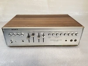 Sony TA-1055 Amplifier  FOR PARTS. PLEASE TELL ME WHICH PART YOU NEED! - Picture 1 of 9