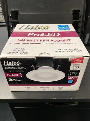 Halco Pro Led 50 watt Replacement 4” Round RETROFIT Downlighting  - Image 1 of 4