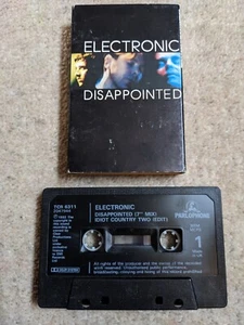 ELECTRONIC DISAPPOINTED 1992 CASSETTE TAPE SINGLE - Picture 1 of 6