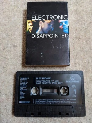 ELECTRONIC DISAPPOINTED 1992 CASSETTE TAPE SINGLE - Image 1 of 4