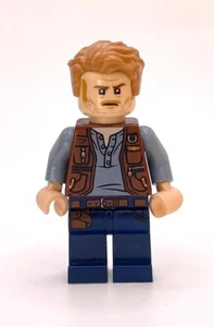 LEGO Jurassic World - Owen Grady Minifigure - jw023 76940 - Great Condition - Picture 1 of 1