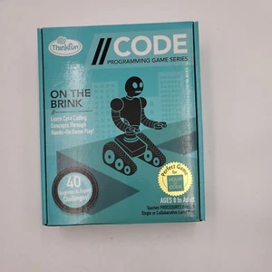 Thinkfun Logic Game Code Programming Game Series: On The Brink-40 Challenges Box - Picture 1 of 3