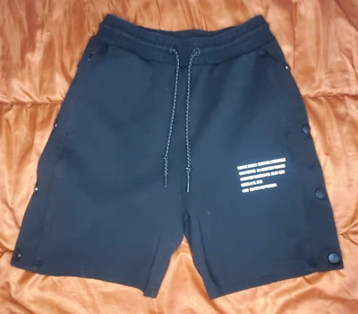 Pantalones cortos de chándal FRANKIE GARAGE negros para hombre hechos en Italia talla: pequeños/medianos Foto 1 de 4