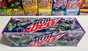 *Rare* Mountain Dew Purple Thunder New Sealed 12 Pack 12oz Cans - 7/24 - Picture 1 of 2