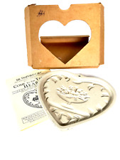 Pampered Chef COME TO THE TABLE HEART Cookie Mold 1999 (A11506)