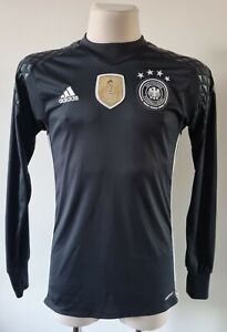 Germany 2016 - 2017 Goalkeeper football Adidas long sleeve jersey size Small 