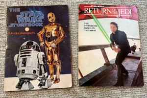 Vintage Star Wars and Return of the Jedi Random House Storybooks Two (No ESB) - Picture 1 of 1