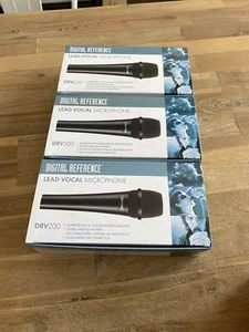 3 NEW Digital Reference DRV 200 Lead Vocal Dynamic Wired Microphone MIC FREESHIP - Picture 1 of 2