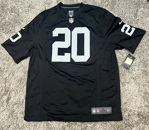 NFL Oakland Raiders McFadden #20 Nike On field Jersey Black men Size LX - Picture 1 of 9