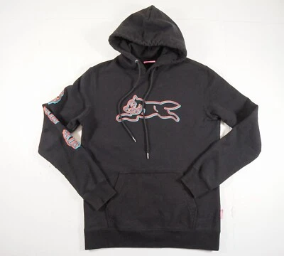 Ice Cream Sweatshirt Mens Small Black Hoodie Pullover Streetwear Skateboard FLAW - Image 1 of 4