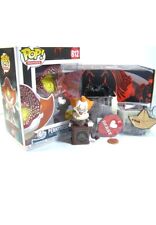 Funco Pop! "Movies" It Chapter 2 Pennywise#812 Figure, Jack in Box & 2 Keychains