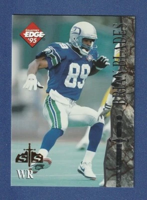 BRIAN BLADES 1995 Excalibur Sword Stone Bronze Master Set #142 Collector's Edge! - Image 1 of 2